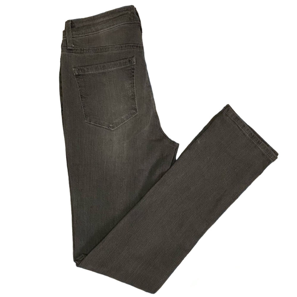 Black Daisy Black/Dark Gray Straight Leg Jeans - Picture 4 of 10